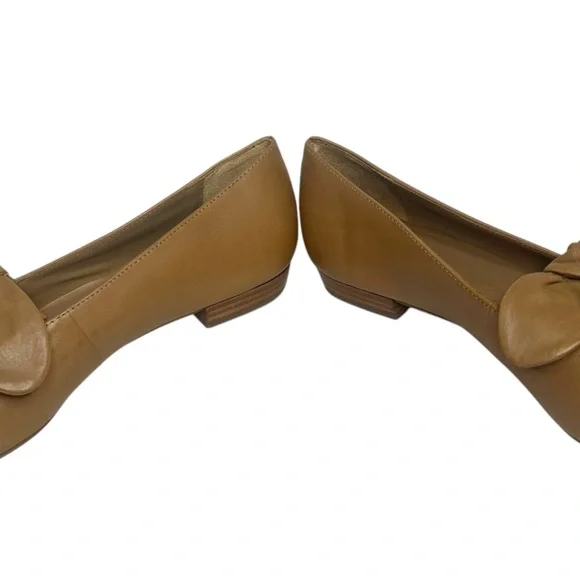 Bernardo Emersyn Tan Bow Flats Size 9 - Picture 5 of 6